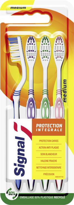 Signal brosse à dents Anti-plaque Professional Medium (4 x)
