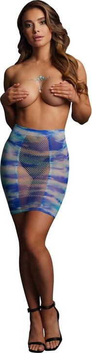 Produktbild Le Désir High-waist fishnet skirt & Dazzling Sticker - O/S (One Size)
