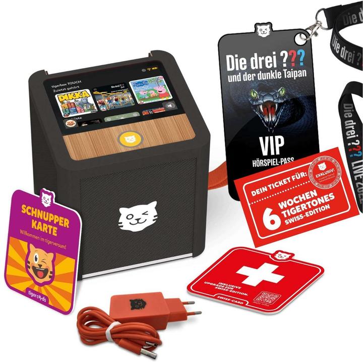 Immagine prodotto Tigermedia Tigerbox Touch Plus Swiss Edition Schwarz (Svizzero-tedesco)