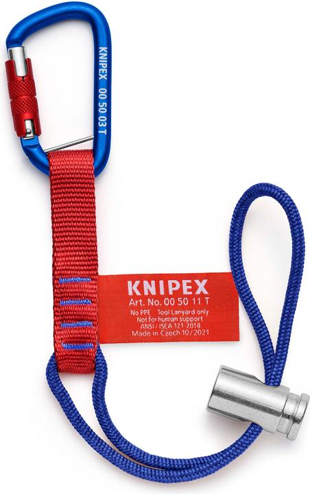 Produktbild Knipex Adapterschl. 6kg + Mat.-Karabiner