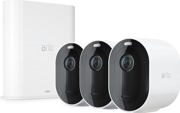 Arlo Pro 3 Spotlight Kamera, 3er Set weiss (2560 x 1440 Pixels)