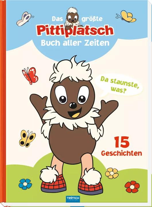 Produktbild Unser Sandmännchen Kinderbuch Das grösste Pittiplatsch Buch aller Zeiten (Deutsch, Trötsch Verlag, 2022)