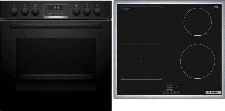 Image du produit Bosch Hausgeräte HEG517BB4 + NVS645CB6E,HND616LS63