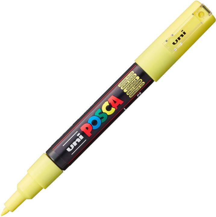 Image du produit Posca Marqueur PC-1M pointe ogive (Jaune soleil, 1 mm, 1 x)