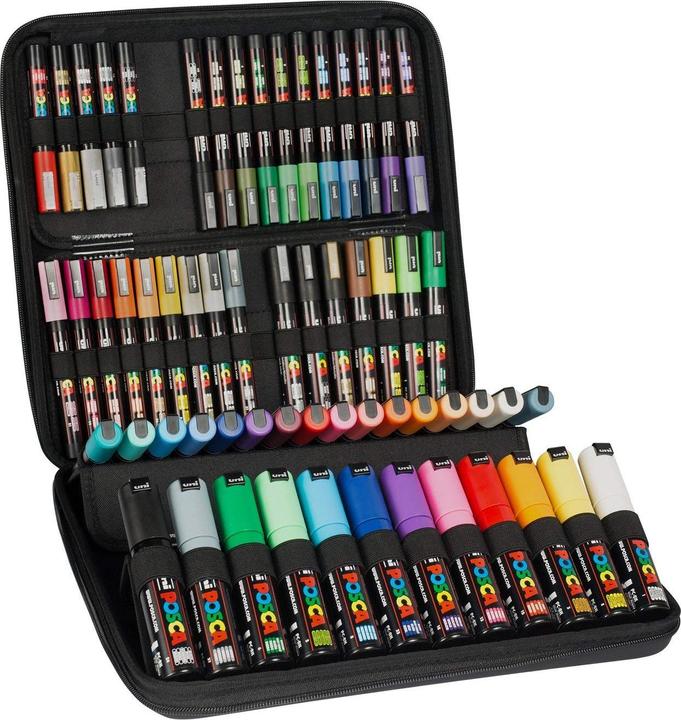 Posca Marker Set (Multicoloured, 60 x)