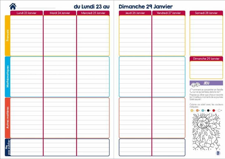 Produktbild Quo Vadis Agenda Time&Life Sept Medium (Harter Einband, Französisch)