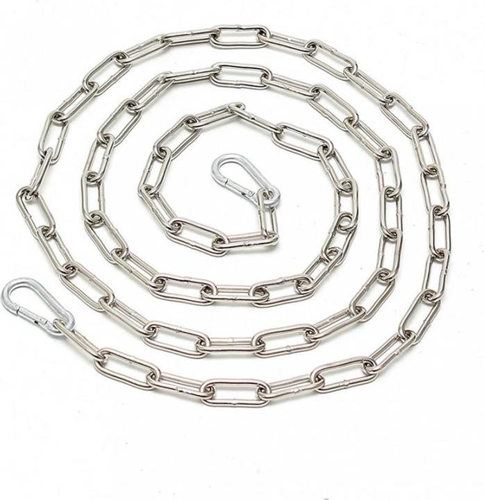 Produktbild Rimba -Kette geschweisst mit 2 Karabinerhaken 200cm