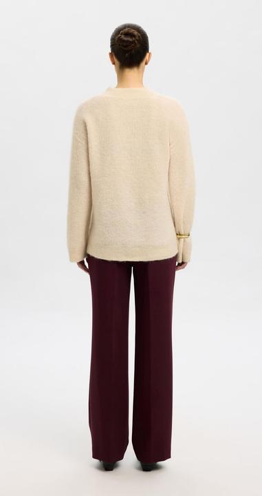 Produktbild Selected Femme Slfsia Ras Ls Knit Long V-Neck Noos (L)