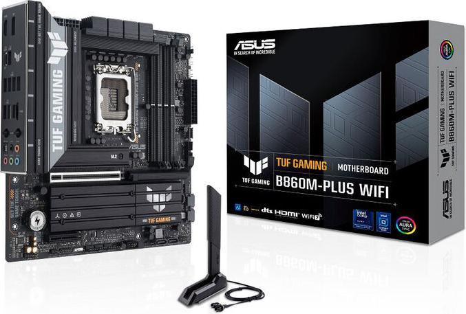 Image du produit ASUS TUF GAMING B860M-PLUS WIFI (LGA 1851, Intel B860, mATX)