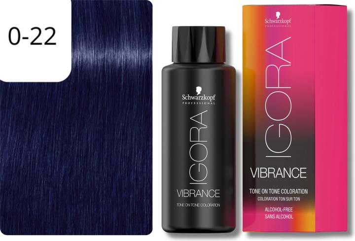 Image du produit Schwarzkopf Professional Coloration pour cheveux IGORA Vibrance NOUVEAU (0-22 Concentré de cendres)