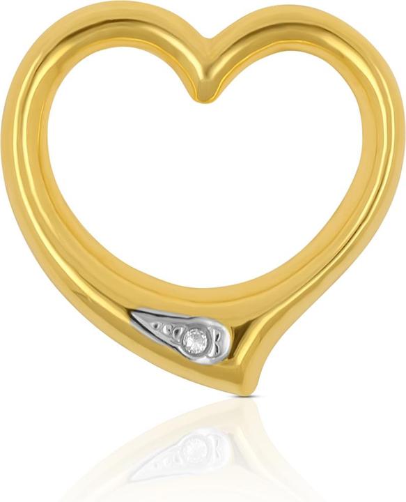 Muau Swinging Heart (750, Weissgold, 18K Gelbgold)