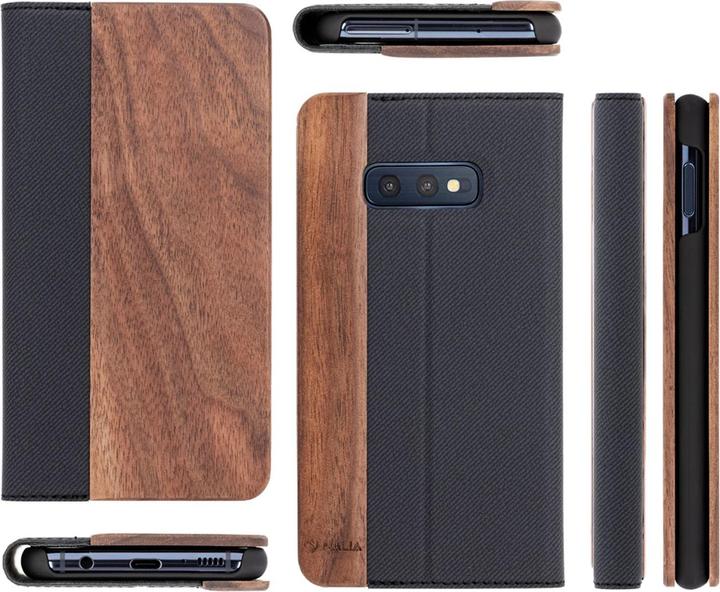 Actual product image Nalia Real wood mobile phone case