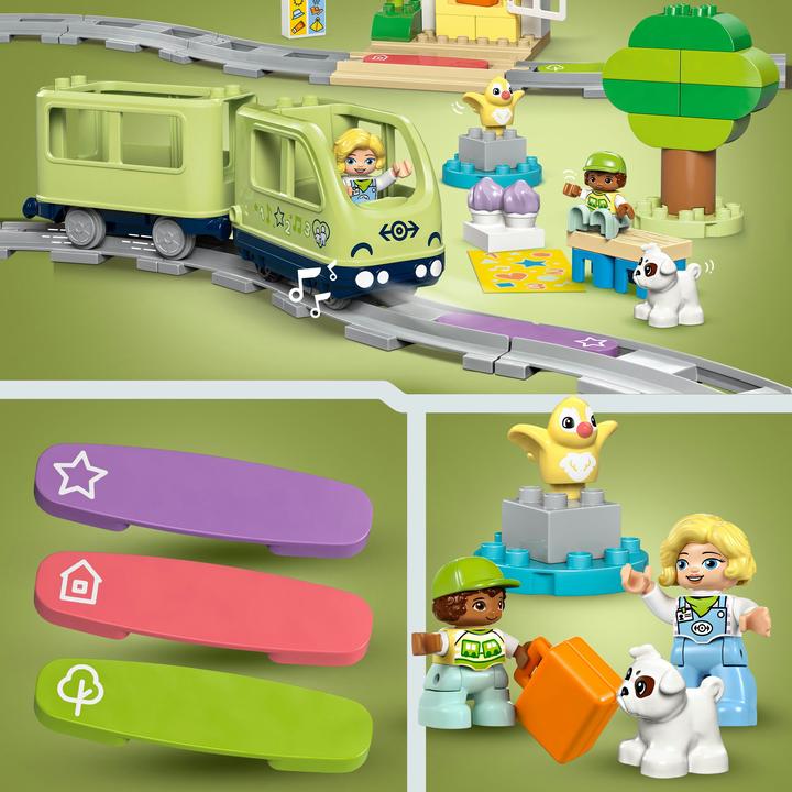 Produktbild LEGO Interaktive Abenteuer-Eisenbahn (10427)