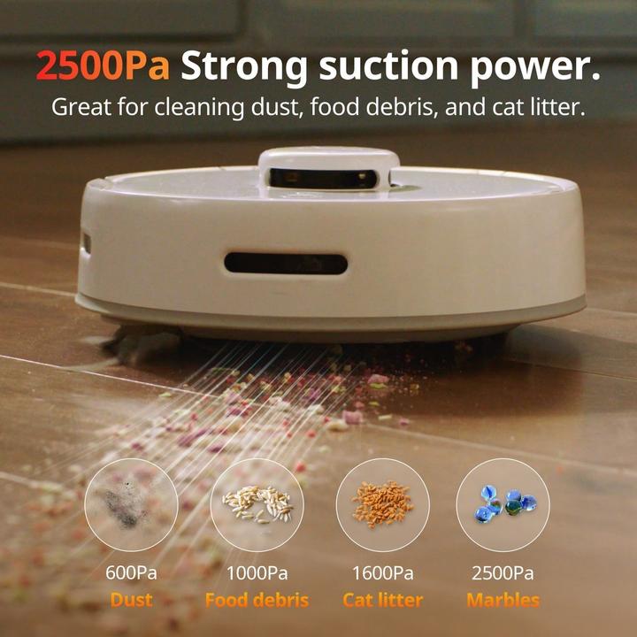 Produktbild SwitchBot Mini Robot Vacuum K10+ (Saugroboter)