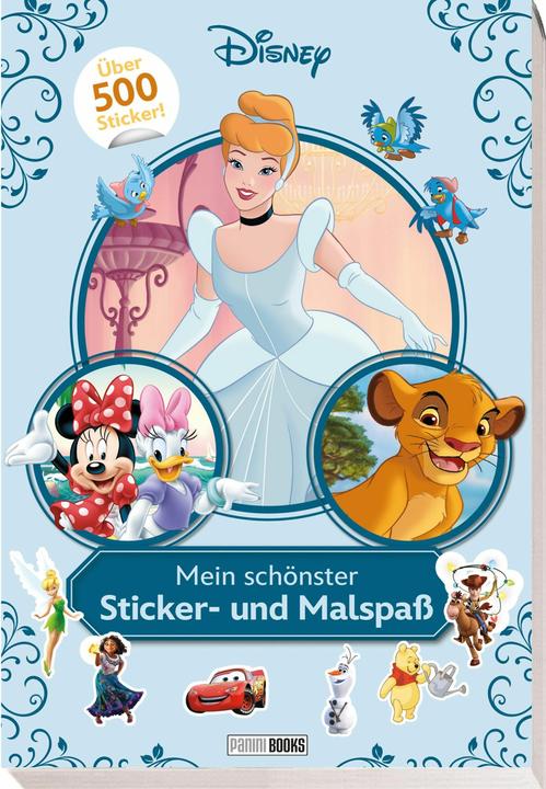 Immagine prodotto Panini Disney: Il mio sticker più bello e divertimento da colorare