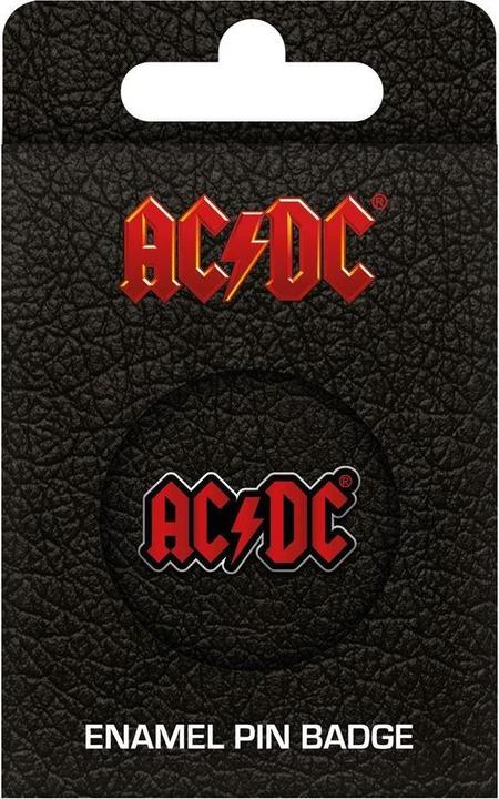 Actual product image AC/DC Logo Badge Enamel