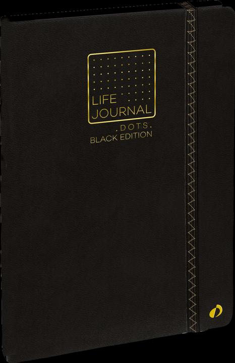 Image du produit Quo Vadis Carnet de notes Life Journal 21 Black (150 x 210 mm, Couverture rigide, Allemand)