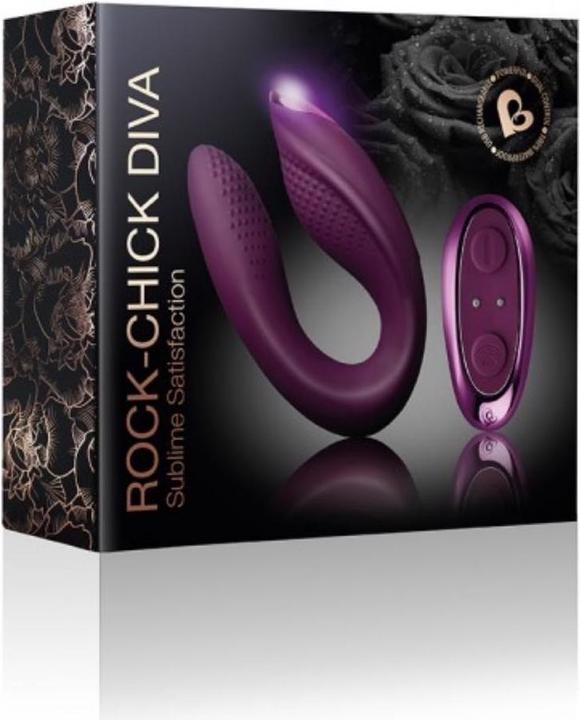 Image du produit Rocks-Off RocksOff Chick Diva GPunkt und KlitorisVibrator mit Fernbedienung