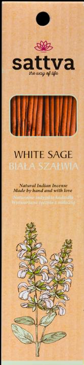 Sattva Ayurveda Sattva - Incense Sathya Ehite Sage Incense 15pcs