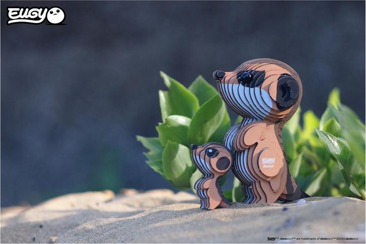 Immagine prodotto Eugy Meerkat - 3D Kit modello di figure in cartone