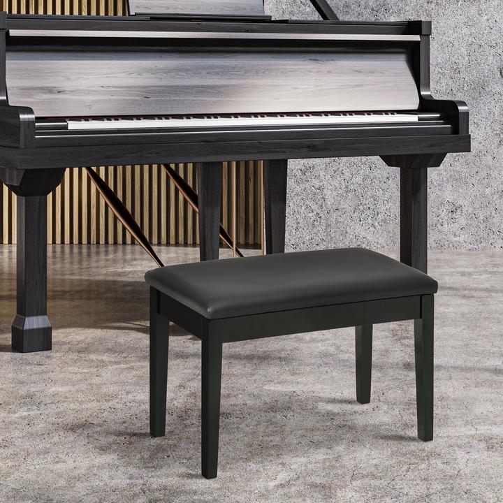 Image du produit Homcom Banc de piano avec espace de rangement (Chaise de musicien)