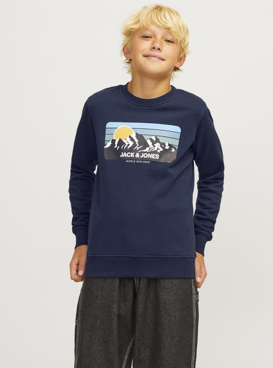 Produktbild Jack & Jones Gedruckt Sweatshirt mit Rundhals Sweatshirt mit Rundhals (140)