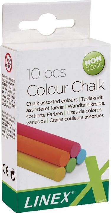 Immagine prodotto Linex Gessetti da tavola (Multicolore, 10 x)