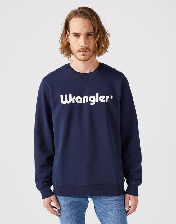 Wrangler Sweatshirts Logo Crew Sweat