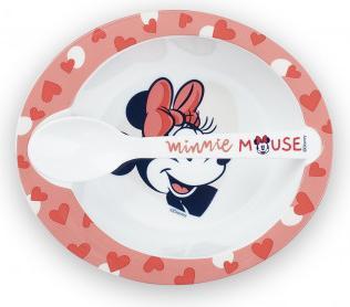Produktbild Disney Interactive Studios Mikrowellen-Mahlzeiten-Set Schüssel + Löffel Minnie Collector