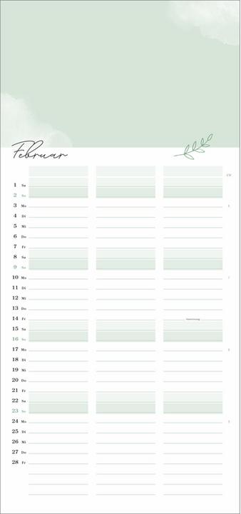 Actual product image Creative planner for two moments of happiness 2 (21 x 45 cm, German)