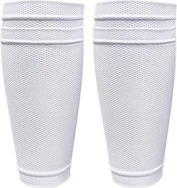 Immagine prodotto Cbx Set calcio Calzettoni e parastinchi taglia M Bianco (M)