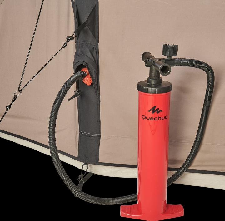Image du produit Quechua Airseconds 6.3 Polycoton (Tente gonflable, 46 kg, 6 personnes)