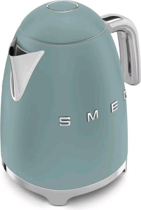Actual product image Smeg KLF03EGMEU Kettle Emerald Green, 50s Style Aesthetics (1.70 l, EU plug)