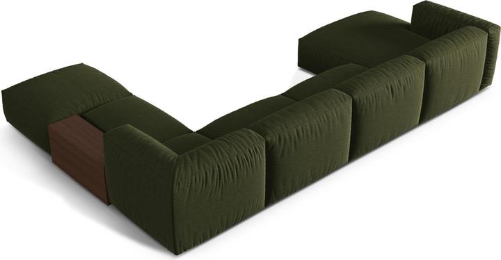 Actual product image Micadoni Modular Panoramic Right Corner Sofa, "Martina", 5 Seats, 406x280x75 Made in Europe (Sofa landscape)