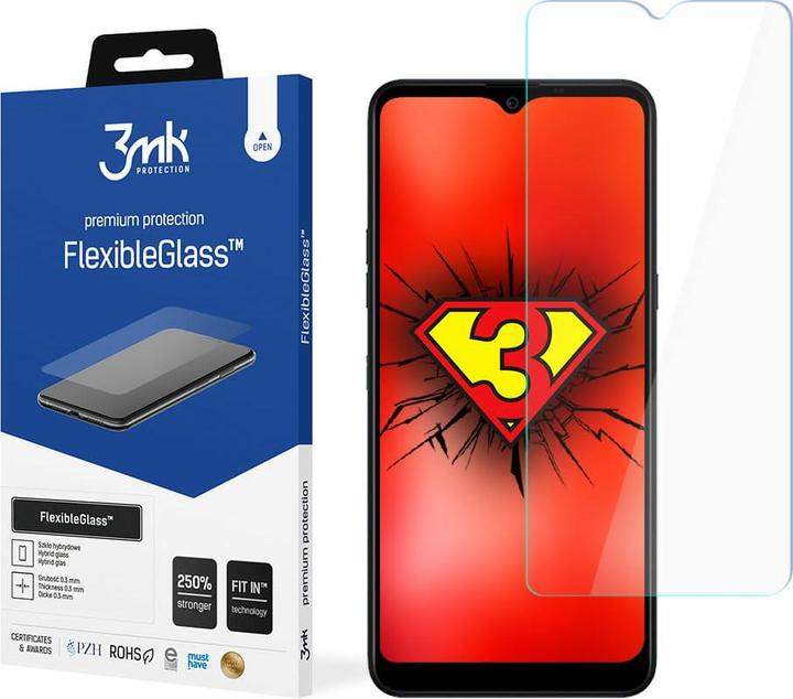 Produktbild 3MK hybrid glass Flexible 2.5D for LG K50S (1 Stück, LG K50s)