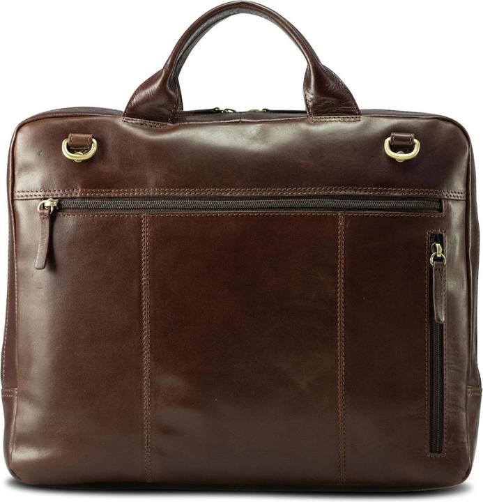 Actual product image Jost Skagen briefcase leather 38 cm laptop compartment (16.93")