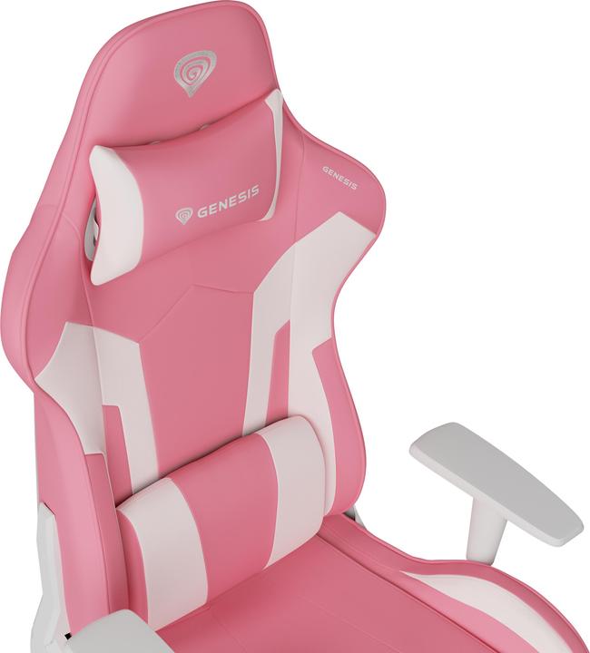 Actual product image Genesis Nitro 710 PC gaming chair Air filled seat White