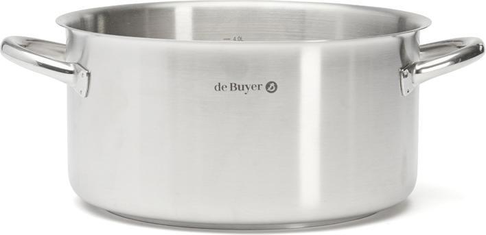 Image du produit de Buyer PRIM'APPETY Casserole basse Ø24cm, induction (24 cm, Casserole, Acier inoxydable)