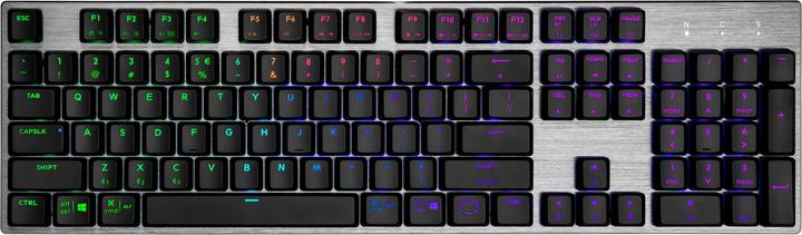 Actual product image Cooler Master Master Master SK653 Black TTC Red toestenbord (US, Wireless)
