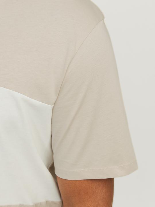 Actual product image Jack & Jones Jjelegacy Blocking Tee Ss O-Neck Noo Pls (4XL)