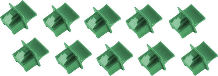 Shiverpeaks BS08-01025-10 10pcs Cache-poussière pour connecteur RJ45