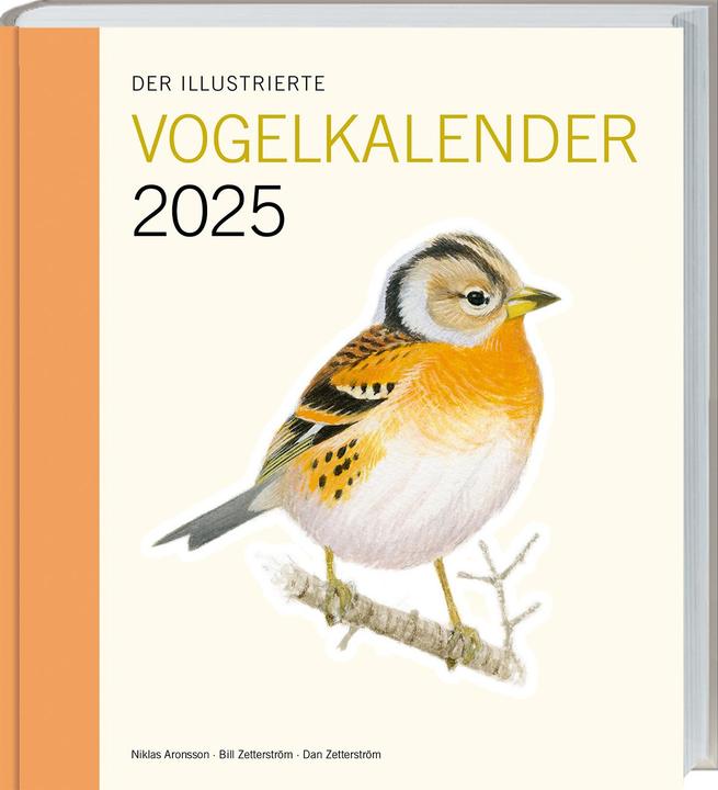 Der illustrierte Vogelkalender 2025 (Harter Einband, Deutsch)