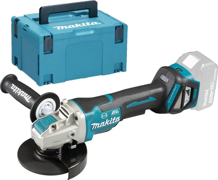 Actual product image Makita DGA519ZJ Cordless Angle Grinder (125 mm)