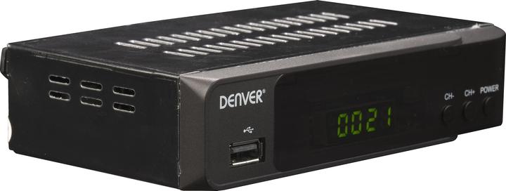Actual product image Denver DTB-133 DVB Digital TV Tuner/Digital Player (DVB-T2)