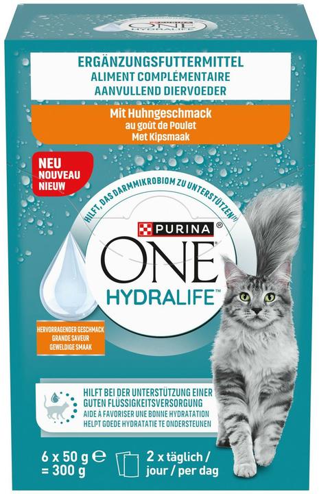 Produktbild Purina ONE Hydralife Huhn (Adult, 6 Stk., 300 g)