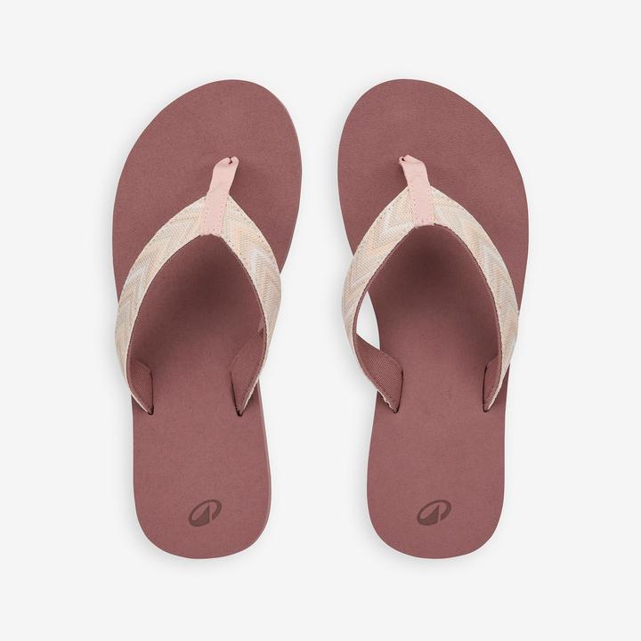 Produktbild Olaian Zehensandalen Damen 550 Raffi Plum rosa/taupe (41, 42)
