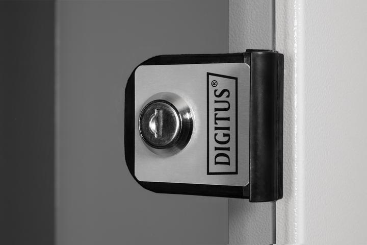Immagine prodotto Digitus Alloggiamento a parete 19" 4U, SOHO PRO 237 x 540 x 400 mm, grigio (4 HE, Rack da 19 pollici)