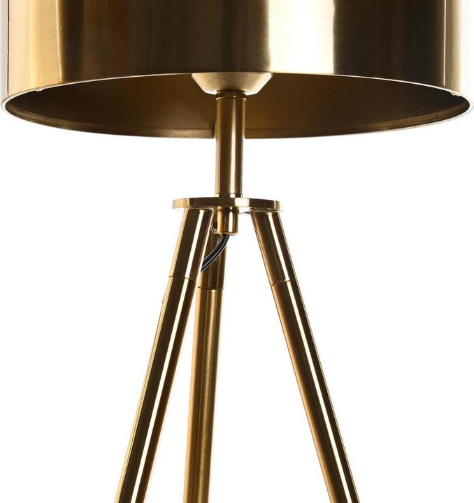 Actual product image DKD Home Decor Desk lamp Golden Metal 25 x 25 x 56 cm 220 V 50 W 25 x 25 x 60 cm