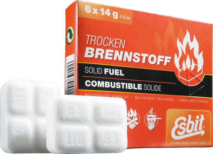 Actual product image Esbit Dry fuel tablets 6x14g