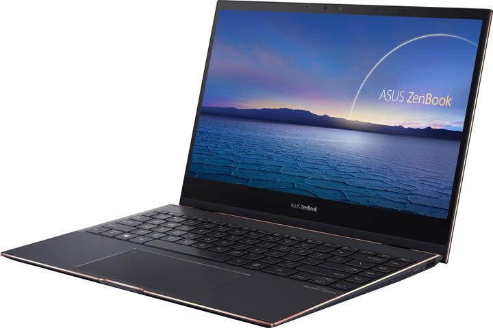 Actual product image ASUS Zenbook Flip S UX371EA HL003R - Flip design - Core i7 1165G7 / 2.8 GHz - Evo - W (13.30", Intel Core i7-1165G7, 16 GB, 1000 GB, DE)